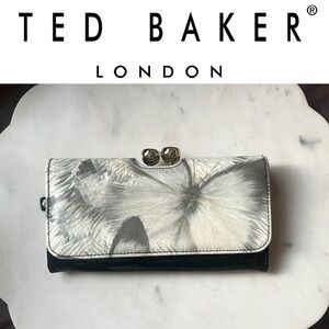 RARE TED BAKER London Fragmented Butterfly Matinee Vintage Wallet
